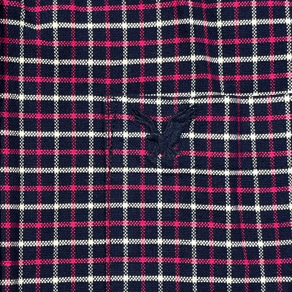 American Eagle Outfitters XL Classic‎ Fit Plaid Button Down Shirt Men's Red
